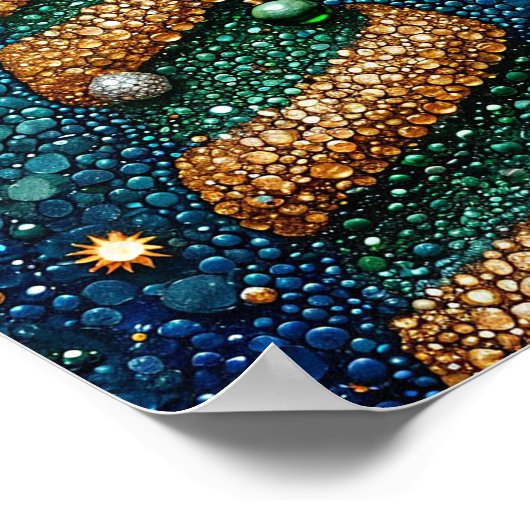 Poster Arbre de Noël (Coin)