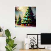 Poster Arbre de Noël 2 (Bureau à domicile)