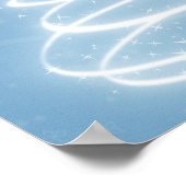 Poster Arbre de Noël Abstrait (Coin)