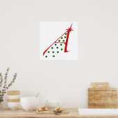 Poster Arbre de Noël athée (Cuisine)