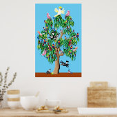 Poster Arbre de Noël australien (Cuisine)