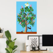 Poster Arbre de Noël australien (Bureau à domicile)