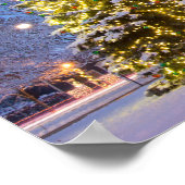 Poster Arbre de Noël communautaire, Worthington, Ohio (Coin)