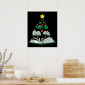 Poster Arbre de Noël de la réservation III (Cuisine)
