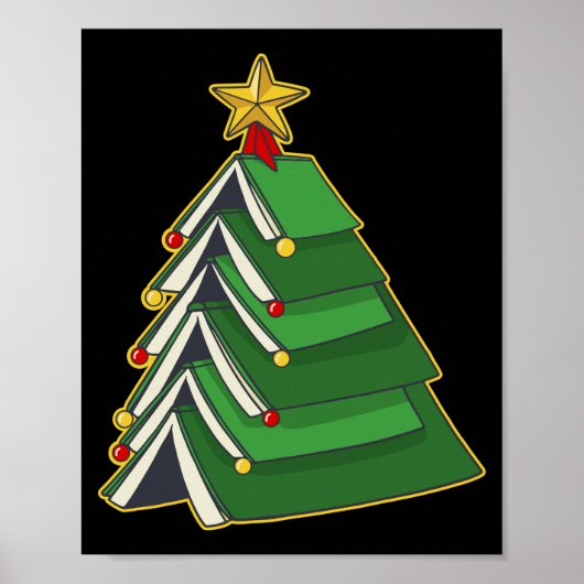 Poster Arbre de Noël de la réservation IV (Devant)