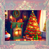 Arbre de Noël de style Vintage