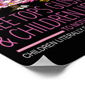 Poster Arbre De Noël Écouter Et Les Enfants Écouter (Coin)