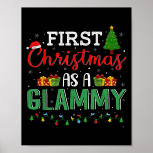 Poster Arbre de Noël Lumières Décor Cool Premier Noël A