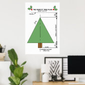 Poster Arbre de Noël parfait (Bureau à domicile)