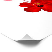 Poster Arbre de Noël père Noël Pink Flamant rose (Coin)