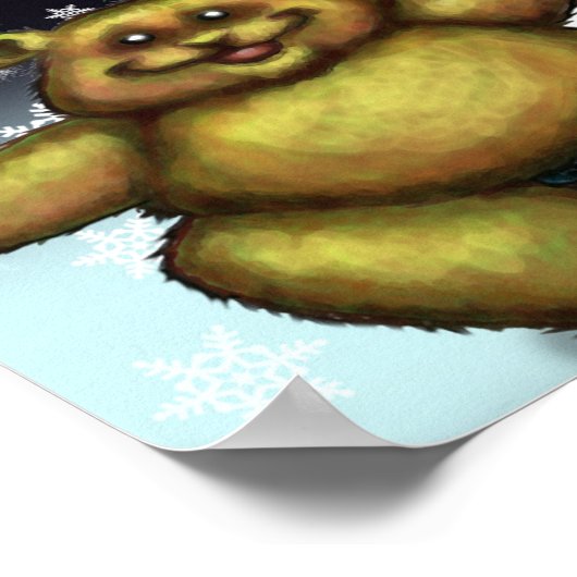 Poster Arbre de Noël Rainbow (Coin)