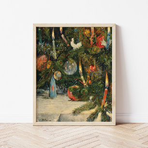 Poster Arbre de Noël Rudolf Bernhard Willmann