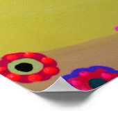 POSTER ARBRE DE PEINTURE DE VIE (Coin)