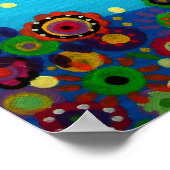 POSTER ARBRE DE PEINTURE DE VIE (Coin)