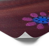 POSTER ARBRE DE PEINTURE DE VIE (Coin)