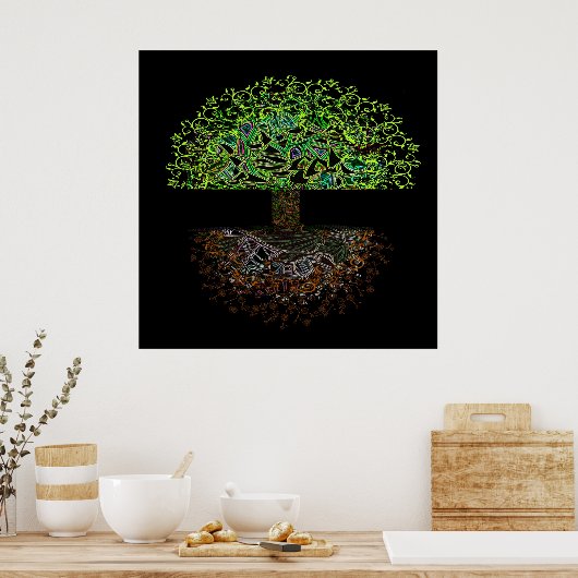 Poster Arbre de vie (Cuisine)