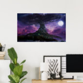 Poster arbre de vie (Bureau à domicile)