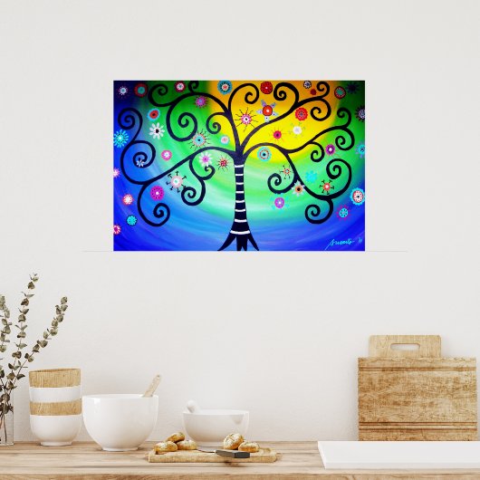 POSTER ARBRE DE VIE (Cuisine)
