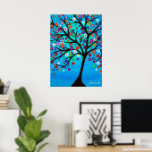 POSTER ARBRE DE VIE (Bureau à domicile)