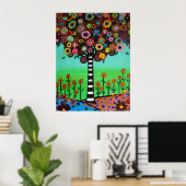 POSTER ARBRE DE VIE (Bureau à domicile)