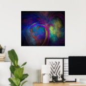 Poster "Arbre de vie" (Bureau à domicile)