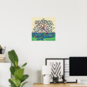Poster Arbre de vie (Bureau à domicile)