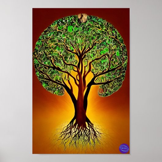 POSTER ARBRE DE VIE 19 (Devant)