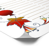 Poster Arbre de vie à l'automne, certificat Quaker 170926 (Coin)