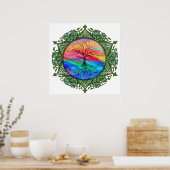 Poster Arbre de vie apaisant (Cuisine)