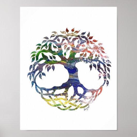 Poster Arbre de vie, Arbre de vie (Devant)