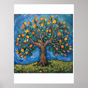 Poster Arbre de vie artwork,Celtique