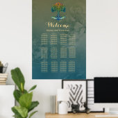Poster Arbre de Vie Aube Changeante (Bureau à domicile)