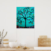 POSTER ARBRE DE VIE BAT MITZVAH BAR (Cuisine)