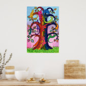Poster Arbre de vie de Gecko (Cuisine)