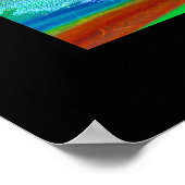 Poster Arbre de vie et Arc-en-ciel (Coin)