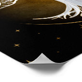 Poster Arbre de vie et lunes (Coin)