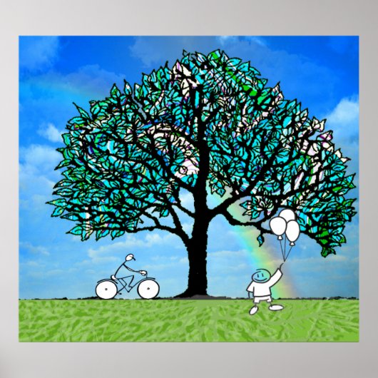 Poster Arbre de vie Glee (Devant)