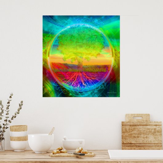 Poster Arbre de vie Miracles (Cuisine)