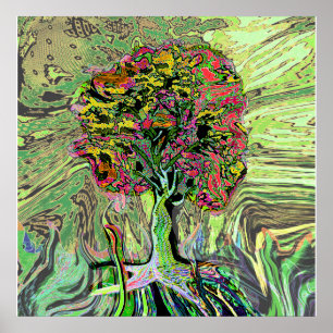 Poster Arbre de vie paisible