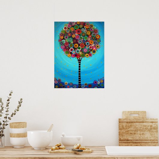 Poster Arbre de vie par Prisarts (Cuisine)