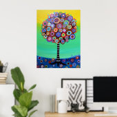 POSTER ARBRE DE VIE PAR PRISARTS (Bureau à domicile)