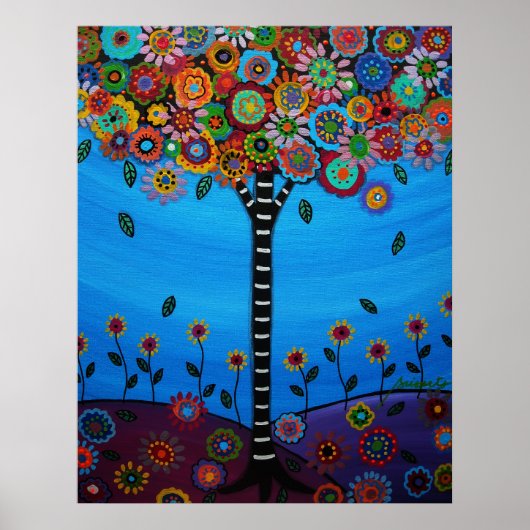 POSTER ARBRE DE VIE VII (Devant)