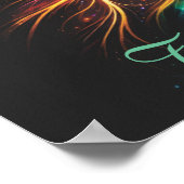 Poster Arbre de vie Vivid Art – Conception Nature (Coin)