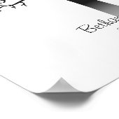 Poster Arbre d'empreintes digitales 11"x14" (Coin)