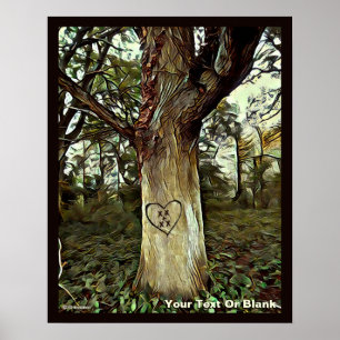 Poster Arbre des amoureux