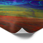 Poster Arbre des Bénédictions de la Vie (Coin)