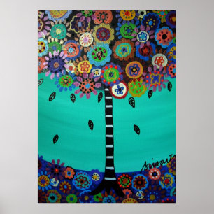POSTER ARBRE DES POSTES DE VIE