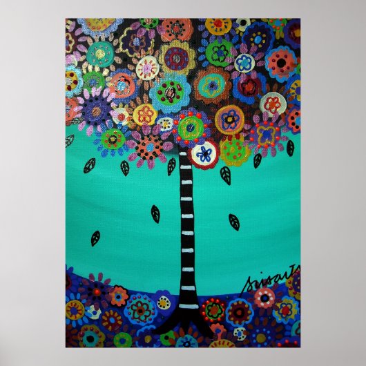 POSTER ARBRE DES POSTES DE VIE (Devant)
