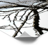 POSTER ARBRE D'HIVER (Coin)
