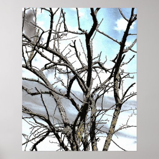 POSTER ARBRE D'HIVER (Devant)